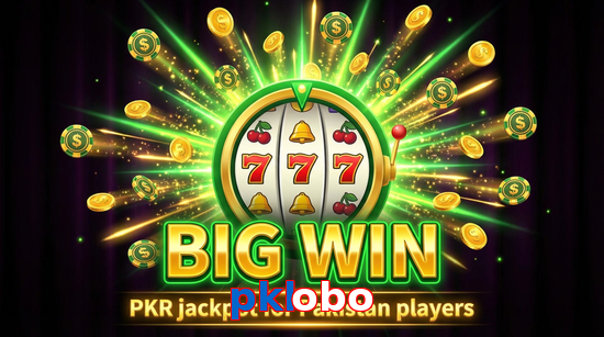 Big win animation on Pklobo slot game
